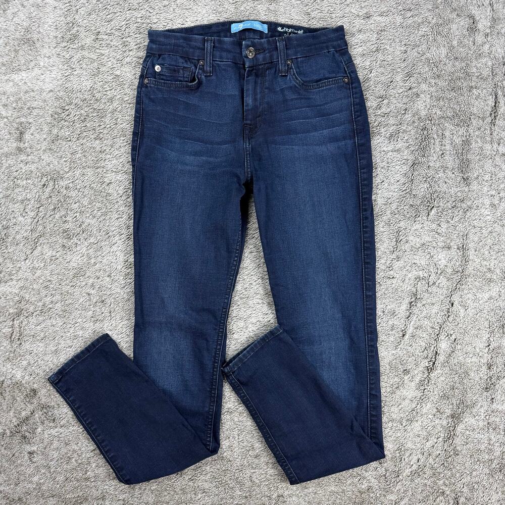 7 For All Mankind The High Waist Skinny Women's 26
